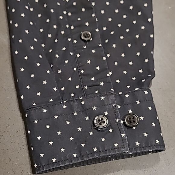 H&M sz M button front with collar - Picture 9 of 9